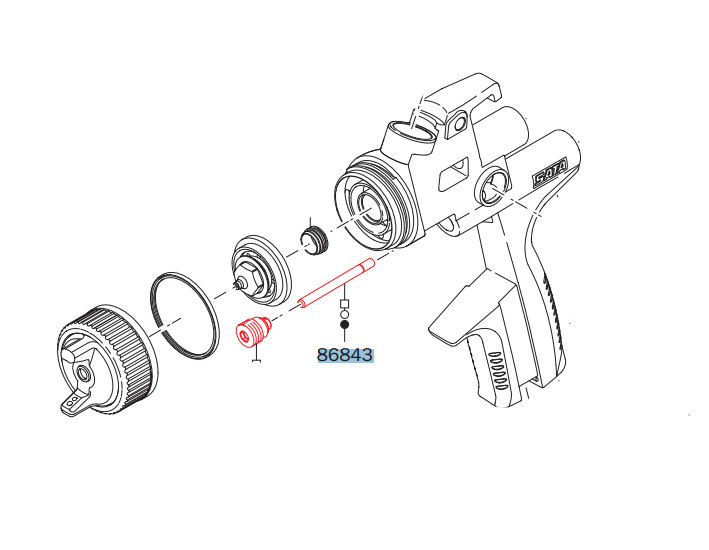 Zračna batna palica 86843