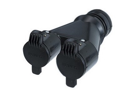 Y-Konektor Z 2 Zaslonkama