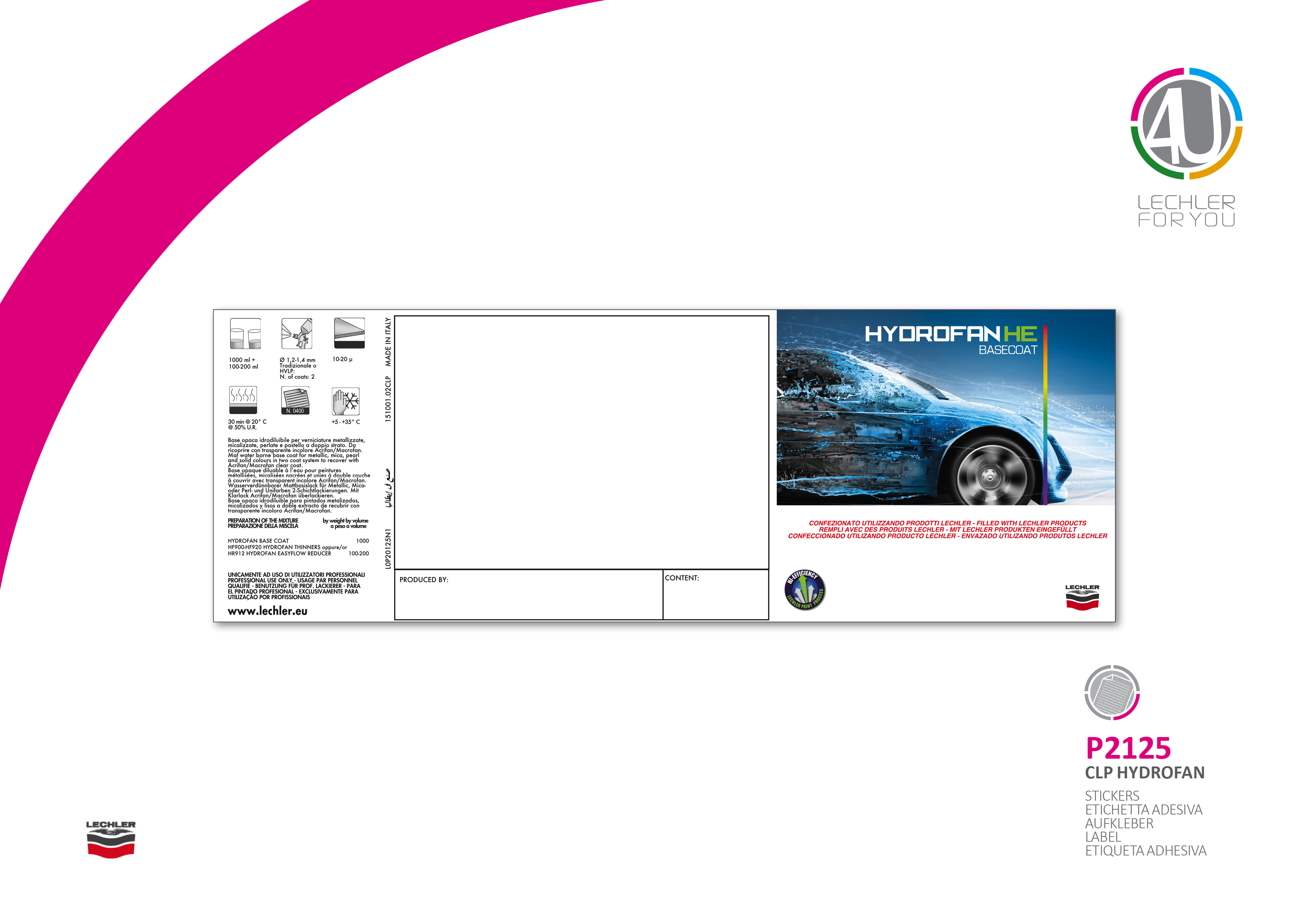 Hydrofan Etiketa Za Pločevinko