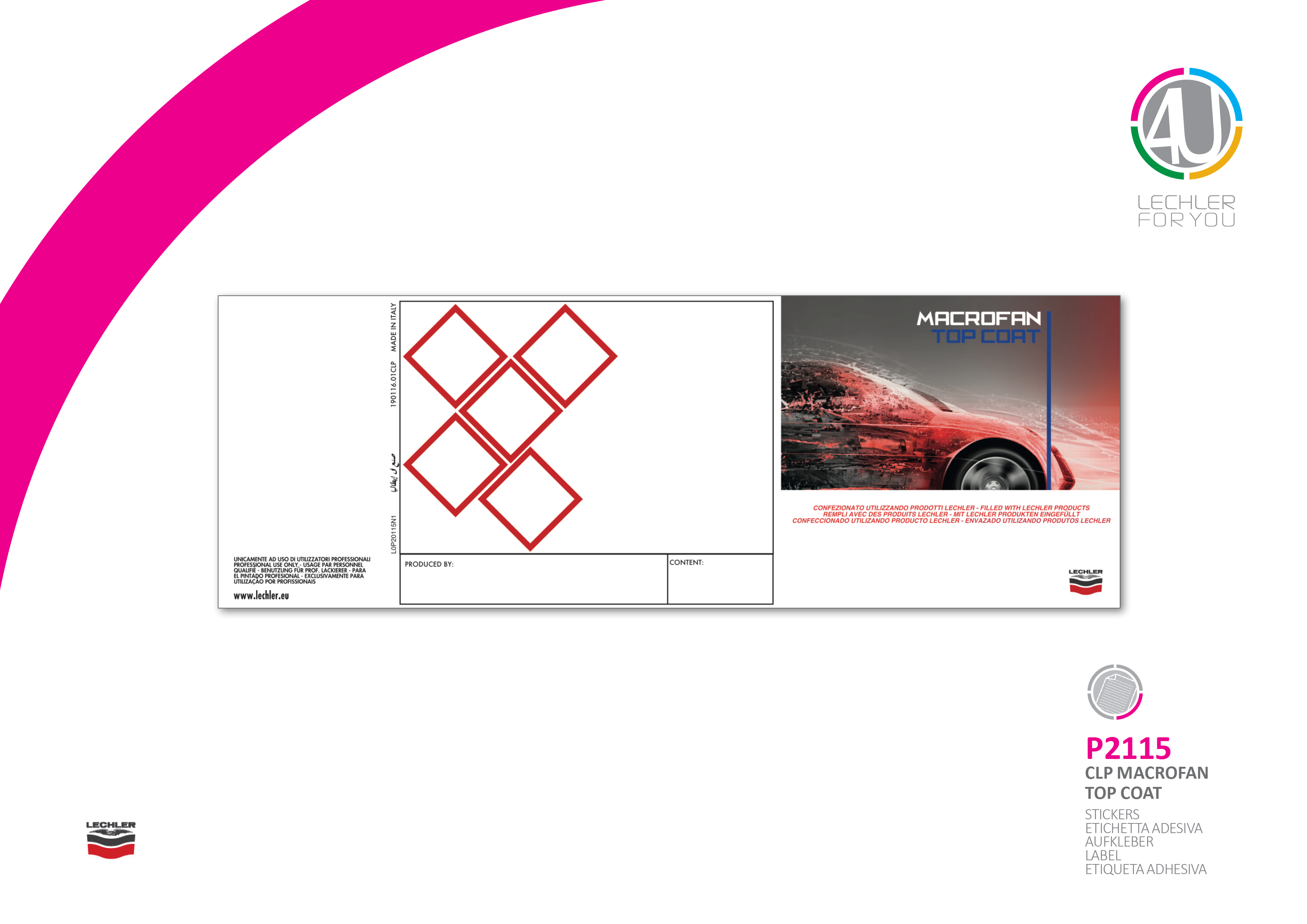 Macrofan Etiketa Za Pločevinko