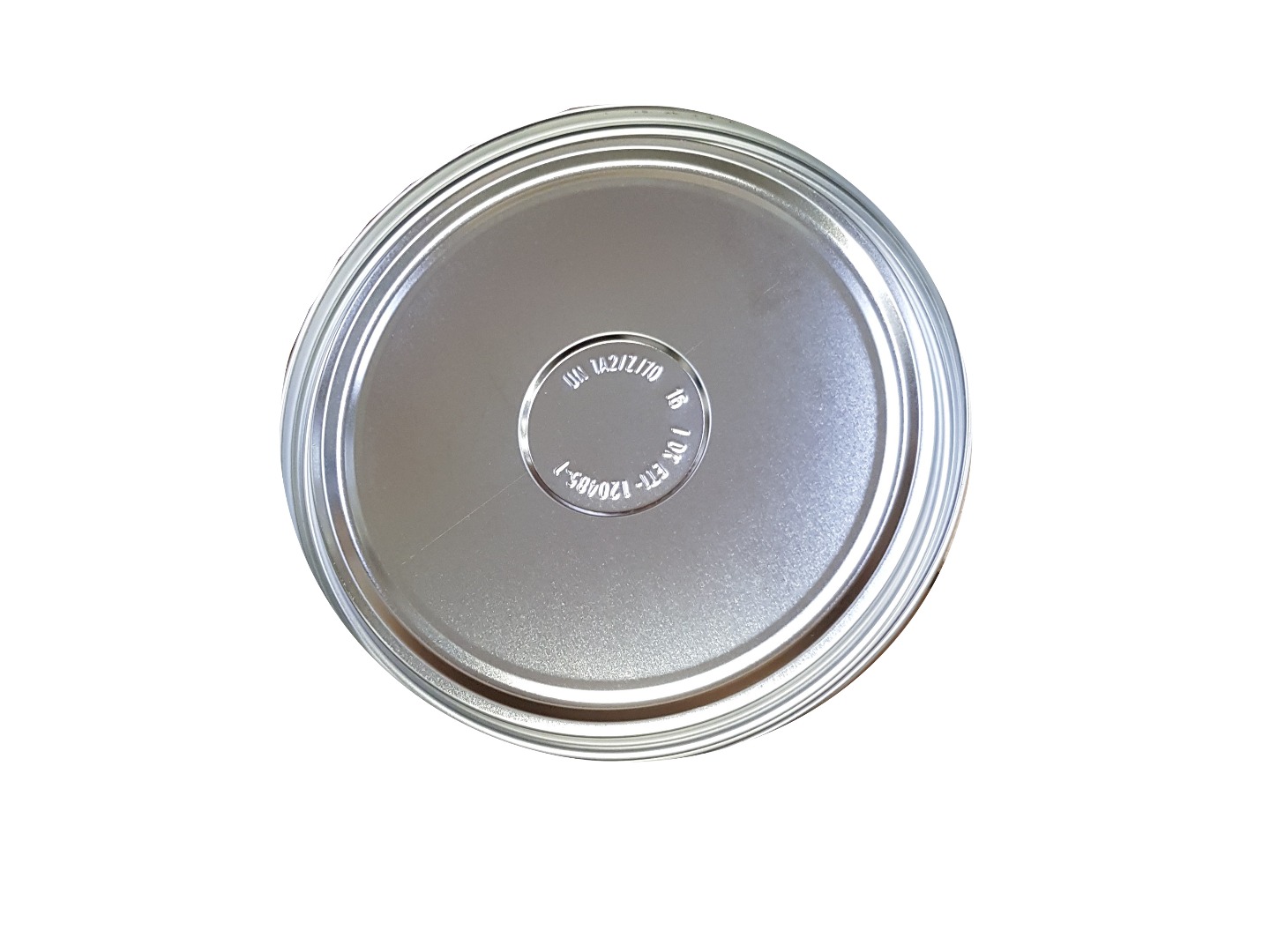 Kovinski pokrov za 10 litrski vedro sijaj/sijaj