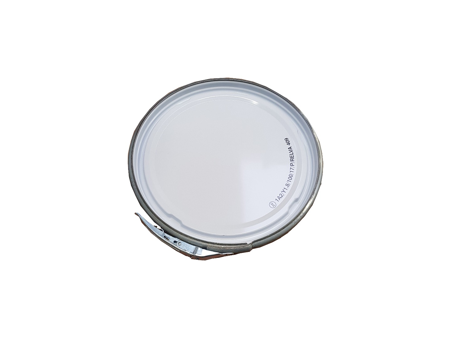 Pokrov za pločevinko 20 L Bel/Lesk